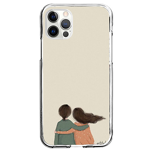 

Characters Phone Case For Apple iPhone 12 iPhone 11 iPhone 12 Pro Max Unique Design Protective Case Pattern Back Cover TPU