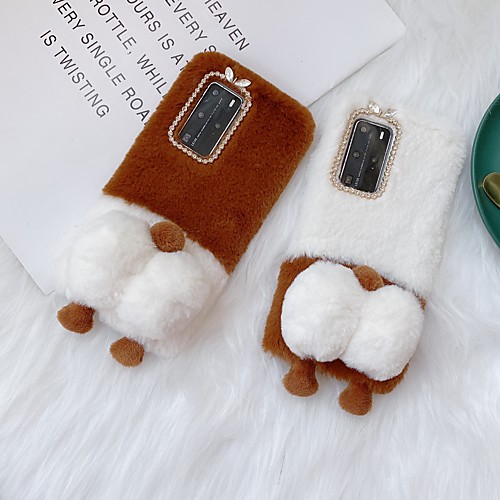 

Phone Case For Huawei Back Cover HUAWEI P40 HUAWEI P40 Pro Mate 40 Mate 40 Pro Huawei P30 Huawei P30 Pro Huawei P30 Lite Huawei Mate 20 pro Huawei Mate 20 nova 7 SE Shockproof Plush TPU Plush