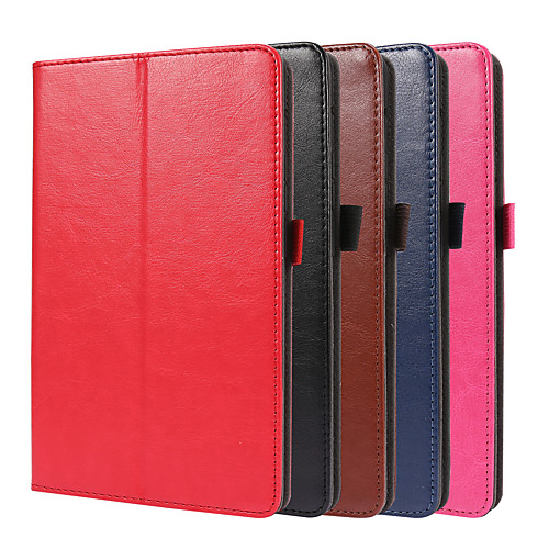 

Phone Case For Huawei Full Body Case Leather MatePad T8 Shockproof Dustproof Solid Color PU Leather