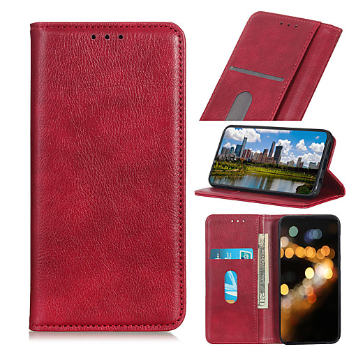 

Phone Case For Samsung Galaxy Full Body Case Leather Flip S21 S21 Plus S21 Ultra S20 S20 Plus S20 ultra S20 FE 5G Galaxy M31 Prime A51 S10 Shockproof Flip Magnetic Solid Color PU Leather TPU