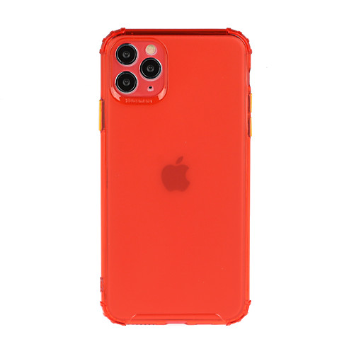 

Phone Case For Apple Back Cover iPhone 12 Pro Max 11 SE 2020 X XR XS Max 8 7 6 Shockproof Transparent Transparent Solid Color TPU