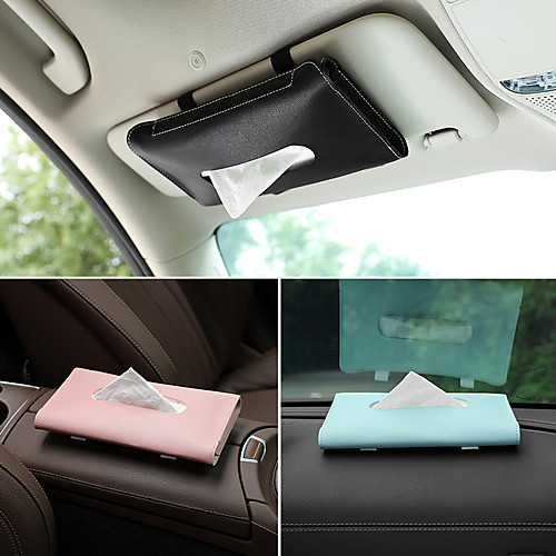 

Car Organizers Tissue Box Leather For universal All years