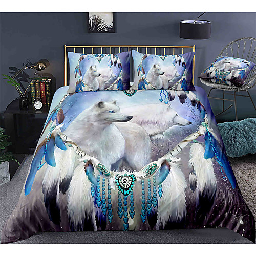 

3-Piece Duvet Cover Set Hotel Bedding Sets Comforter Cover with Soft Lightweight Microfiber, Include 1 Duvet Cover, 2 Pillowcases for Double/Queen/King(1 Pillowcase for Twin/Single)