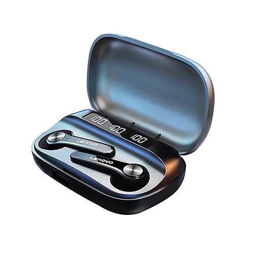 

Lenovo QT81 True Wireless Headphones TWS Earbuds Bluetooth 5.1 Stereo with Charging Box for Apple Samsung Huawei Xiaomi MI Mobile Phone