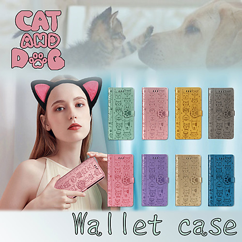 

Phone Case For Samsung Galaxy Full Body Case Leather S21 S21 Plus S21 Ultra S20 S20 Plus S20 ultra S20 FE 5G S9 S9 Plus S8 Plus Shockproof Embossed Magnetic Solid Color PU Leather TPU
