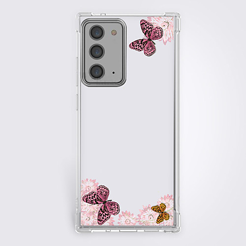 

Butterfly Phone Case For Samsung S21 S21 Plus S21 Ultra Unique Design Protective Case Shockproof Pattern Back Cover TPU