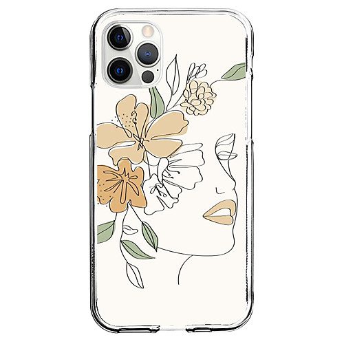

Floral Print Phone Case For Apple iPhone 12 iPhone 11 iPhone 12 Pro Max Unique Design Protective Case Shockproof Pattern Back Cover TPU