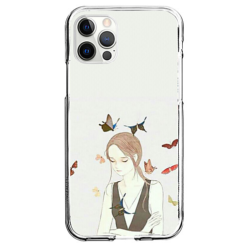 

Characters Phone Case For Apple iPhone 12 iPhone 11 iPhone 12 Pro Max Unique Design Protective Case Pattern Back Cover TPU