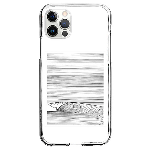 

Lines / Waves Phone Case For Apple iPhone 12 iPhone 11 iPhone 12 Pro Max Unique Design Protective Case Shockproof Pattern Back Cover TPU