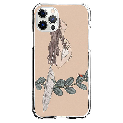 

Characters Phone Case For Apple iPhone 12 iPhone 11 iPhone 12 Pro Max Unique Design Protective Case Pattern Back Cover TPU