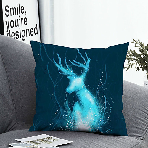 

1 pcs Polyester Pillow Cover Pillow Cover & Insert Simple Classic Square Zipper Polyester Traditional Classic