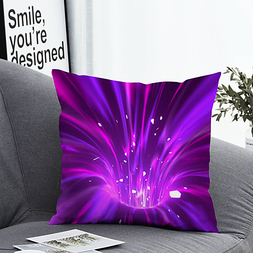 

1 pcs Polyester Pillow Cover Pillow Cover & Insert Simple Classic Square Zipper Polyester Traditional Classic