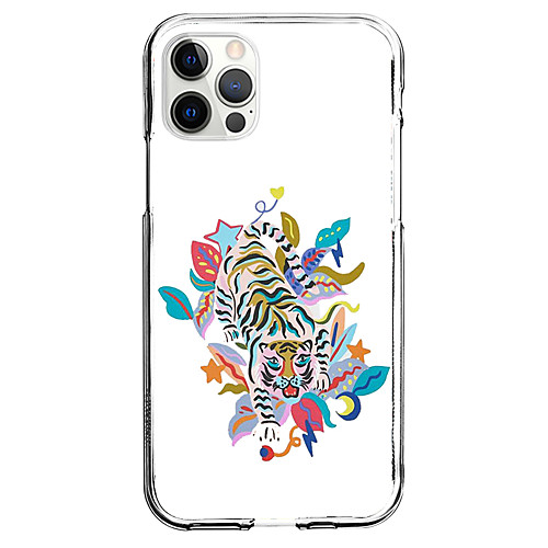 

Animal Phone Case For Apple iPhone 12 iPhone 11 iPhone 12 Pro Max Unique Design Protective Case Pattern Back Cover TPU
