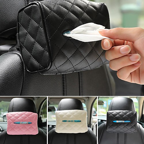 

Car Organizers Tissue Box Leather For universal All years