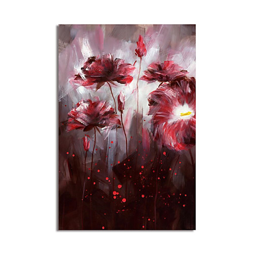 

Oil Painting Hand Painted Vertical Abstract Modern Stretched Canvas