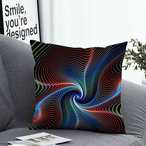 

1 pcs Polyester Pillow Cover Pillow Cover & Insert Simple Classic Square Zipper Polyester Traditional Classic