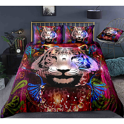 

3-Piece Duvet Cover Set Hotel Bedding Sets Comforter Cover with Soft Lightweight Microfiber, Include 1 Duvet Cover, 2 Pillowcases for Double/Queen/King(1 Pillowcase for Twin/Single)