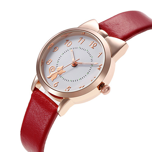 

Women's Quartz Watches Analog Quartz Stylish Cartoon Creative / PU Leather