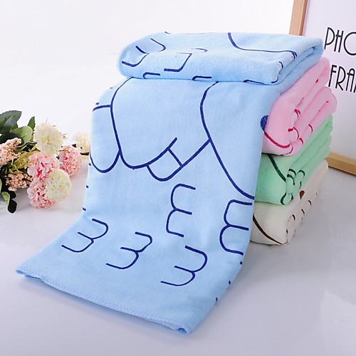 

Superior Quality Bath Towel, Cartoon / Fashion 100% Micro Fiber Bathroom 1 pcs