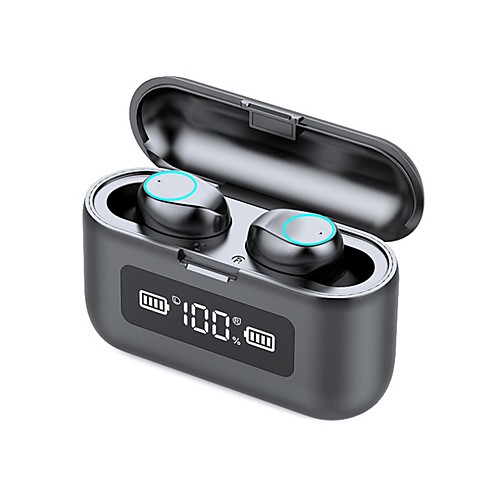 

LITBest 281 True Wireless Headphones TWS Earbuds Bluetooth5.0 HIFI with Charging Box Waterproof IPX7 for Apple Samsung Huawei Xiaomi MI Office Business
