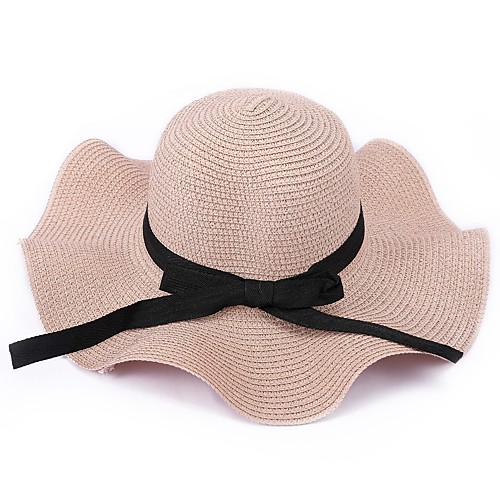

Cute PlasticPCBWater Resistant Epoxy Cover Hats with Bowknot 1 PC Casual Headpiece