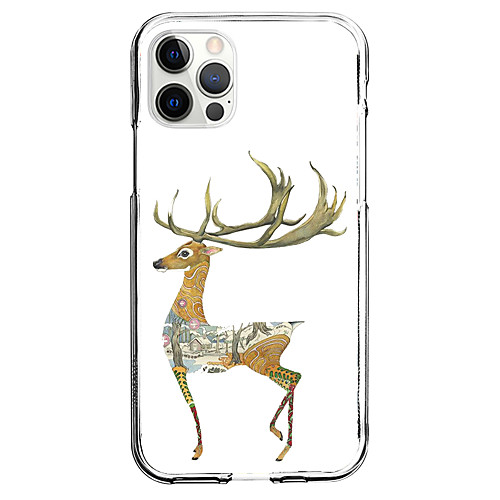 

Deer Animal Phone Case For Apple iPhone 12 iPhone 11 iPhone 12 Pro Max Unique Design Protective Case Shockproof Pattern Back Cover TPU