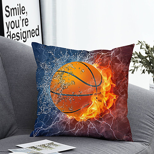 

1 pcs Polyester Pillow Cover Pillow Cover & Insert, 3D Simple Classic Square Zipper Polyester Traditional Classic