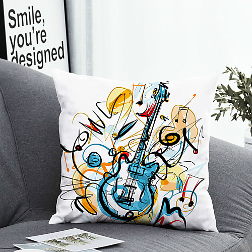 

1 pcs Polyester Pillow Cover Pillow Cover & Insert, 3D Simple Classic Square Zipper Polyester Traditional Classic