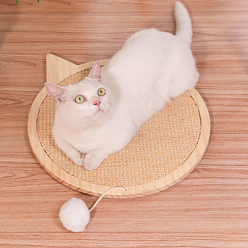 

Cat Scratcher Mat Cat Scratching Carpet Pad Solid Colored Relieves Stress Washable For Indoor Use Fabric for Large Medium Small Dogs and Cats
