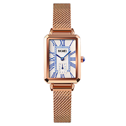 

SKMEI Women's Quartz Watches Analog Quartz Minimalist Creative / One Year / Stainless Steel / Genuine Leather
