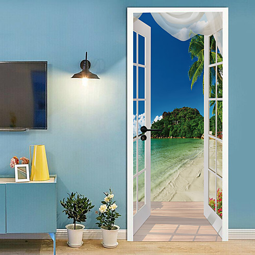 

Holiday Wall Stickers Bedroom / Living Room, Removable Vinyl Home Decoration Wall Decal 2pcs