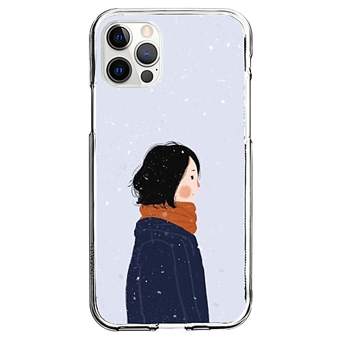 

Characters Phone Case For Apple iPhone 12 iPhone 11 iPhone 12 Pro Max Unique Design Protective Case Pattern Back Cover TPU