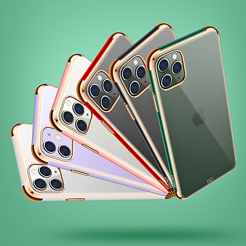 

Phone Case For Apple Back Cover iPhone 12 Pro Max 11 SE 2020 X XR XS Max 8 7 Shockproof Dustproof Transparent Transparent TPU