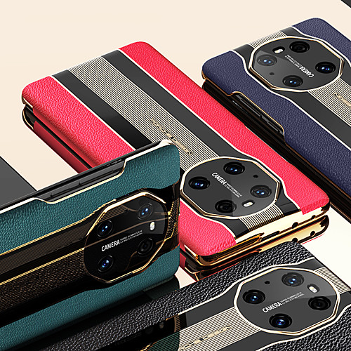 

Phone Case For Huawei Full Body Case Leather Mate 40 Mate 40 RS Porsche Design Mate 40 Pro Mate 40 Pro Mate 30 Mate 30 Pro Shockproof Word / Phrase Genuine Leather