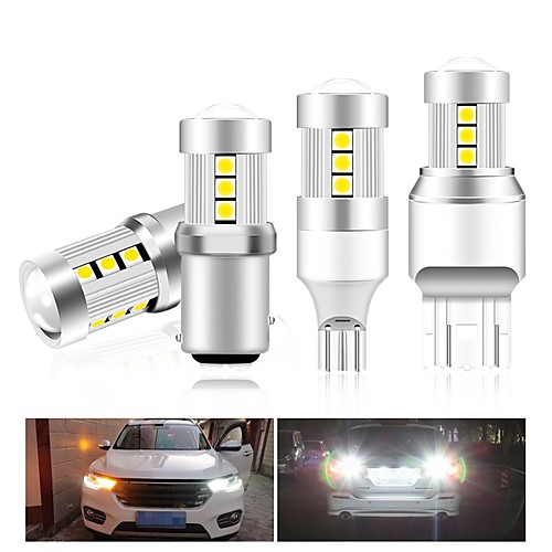

Car LED Turn Signal Lights / Brake Lights / Reversing (backup) Lights Light Bulbs SMD 3030 40 W 15 For universal All years 2pcs