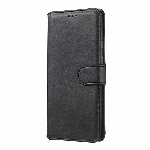 

Phone Case For Samsung Galaxy Full Body Case Leather S21 S21 Plus S21 Ultra S20 S20 Plus S20 ultra S20 FE 5G Note 20 Ultra Galaxy A91 / M80S S10 Shockproof with Stand Magnetic Solid Color PU Leather