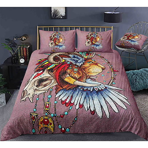 

3-Piece Duvet Cover Set Hotel Bedding Sets Comforter Cover with Soft Lightweight Microfiber, Include 1 Duvet Cover, 2 Pillowcases for Double/Queen/King(1 Pillowcase for Twin/Single)