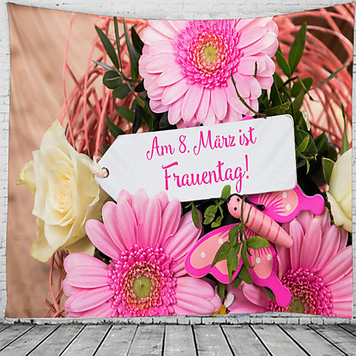 

Happy Easter Wall Tapestry Art Decor Blanket Curtain Hanging Home Bedroom Living Room Decoration