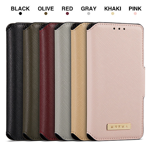 

Phone Case For Google Full Body Case Leather Wallet Card Google Pixel 4a Google Pixel 5 Google Pixel 5 XL Wallet Card Holder Shockproof Solid Color PU Leather TPU