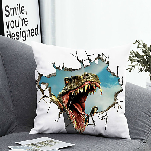 

1 pcs Polyester Pillow Cover Pillow Cover & Insert Simple Classic Square Zipper Polyester Traditional Classic