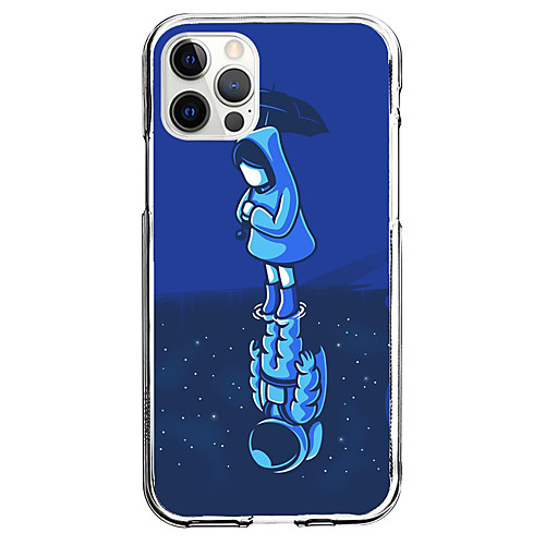 

Astronaut Phone Case For Apple iPhone 12 iPhone 11 iPhone 12 Pro Max Unique Design Protective Case Pattern Back Cover TPU