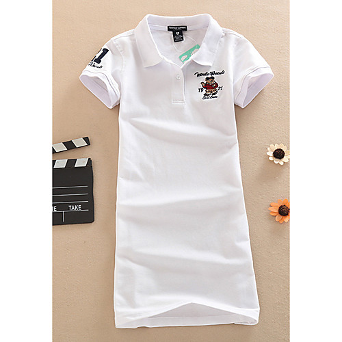 

Women's T Shirt Dress Tee Dress Short Mini Dress Gray White Black Short Sleeve Letter Print Summer Shirt Collar Elegant 2021 M L XL XXL XXXL