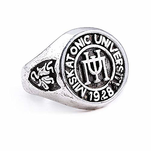 

cthulhu b&e miskatonic university class ring vintage h.p. lovecraft retro cosplay jewelry (8)