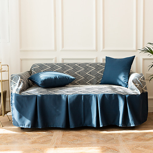 

Sofa Cover Sofa Blanket Solid Colored / Geometric Printed Polyester Slipcovers