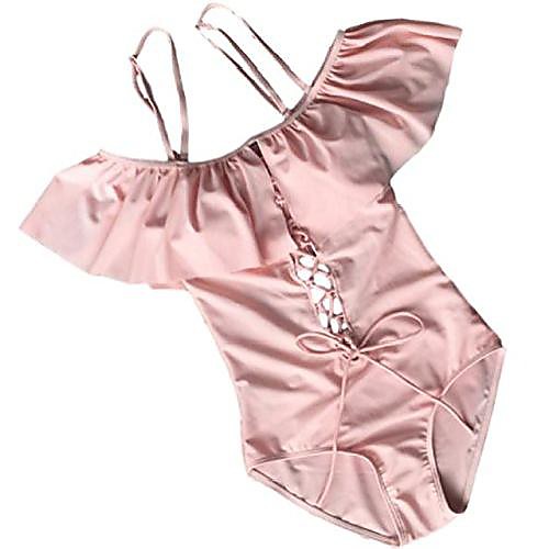

Women's Bikini Swimsuit Solid Color Sapphire Blue Wine Red Blushing Pink Black Swimwear Bathing Suits Sexy
