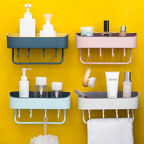 

Bath Storage Modern Contemporary Mixed Material Bath Organization