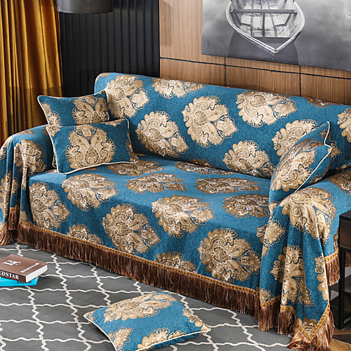 

Sofa Cover Sofa Blanket Geometric Printed Polyester / Cotton Slipcovers