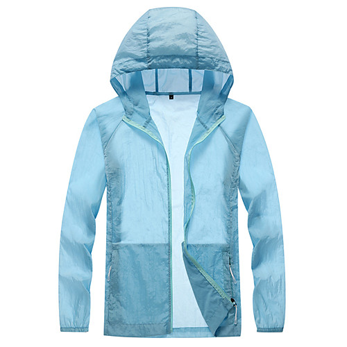 

Women's Coat Sports Outdoor All Seasons Regular Coat Standard Fit Sports Jacket Solid Color Modern Style Light Blue Blushing Pink