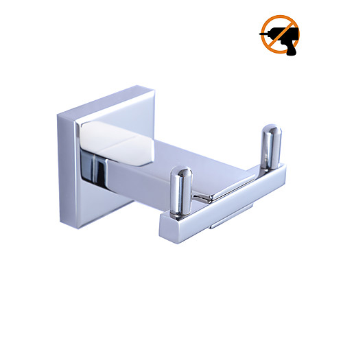 

Bathroom Accessory Set / Towel Hooks / Robe Hook New Design / Cool / Multifunction Contemporary / Antique Stainless Steel 1pc - Bathroom Wall Mounted Chrome Polish Silver Finished