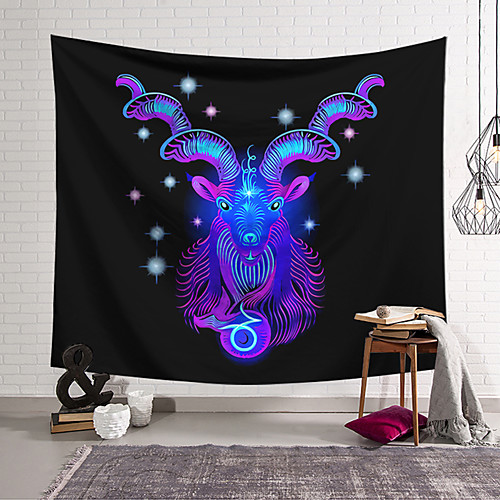 

Wall Tapestry Art Decor Blanket Curtain Hanging Home Bedroom Living Room Decoration Polyester Antelope